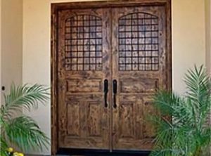 Hand Crafted Double Doors
