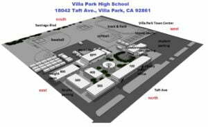 Villa Park High School Map