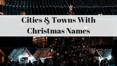 Cities And Towns With Christmas Names