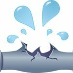 Watermain Break At Mesa Avenue