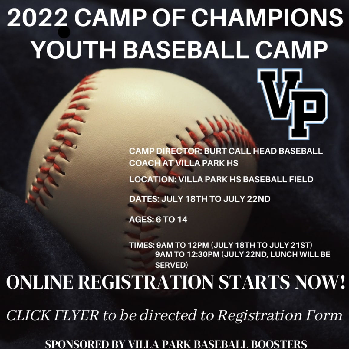 VPHS Baseball Camp Orange County, CA