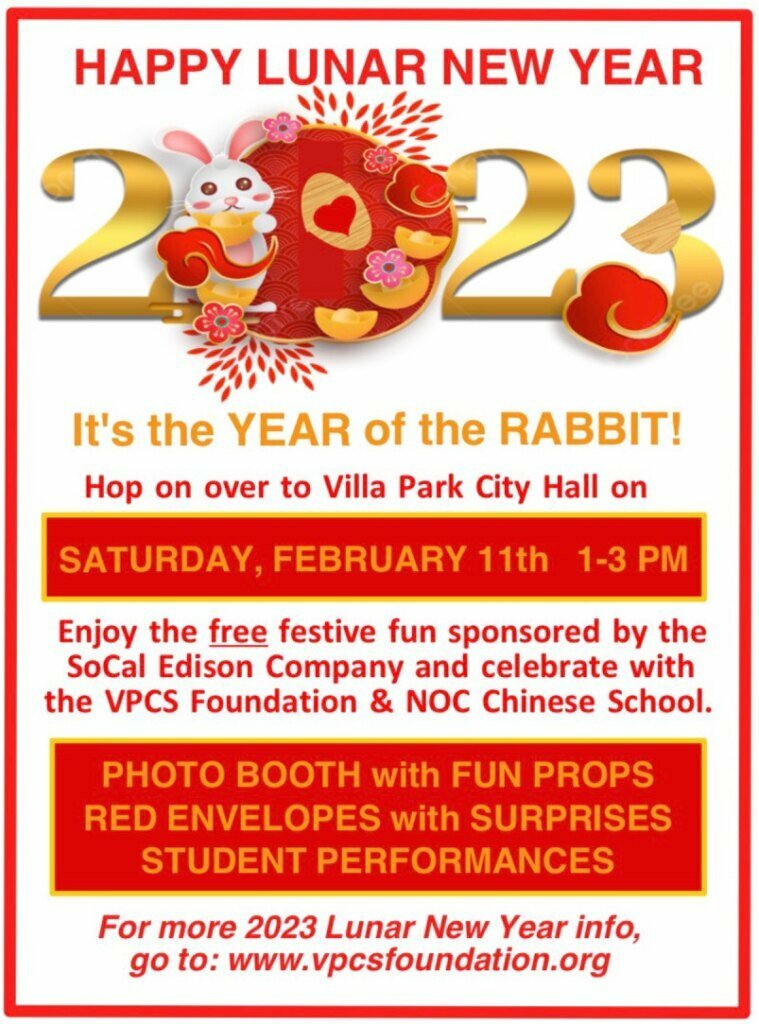 2023 Villa Park New Year Event
