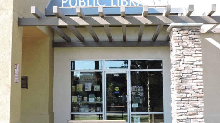 Villa Park Library in the Villa Park Town Center